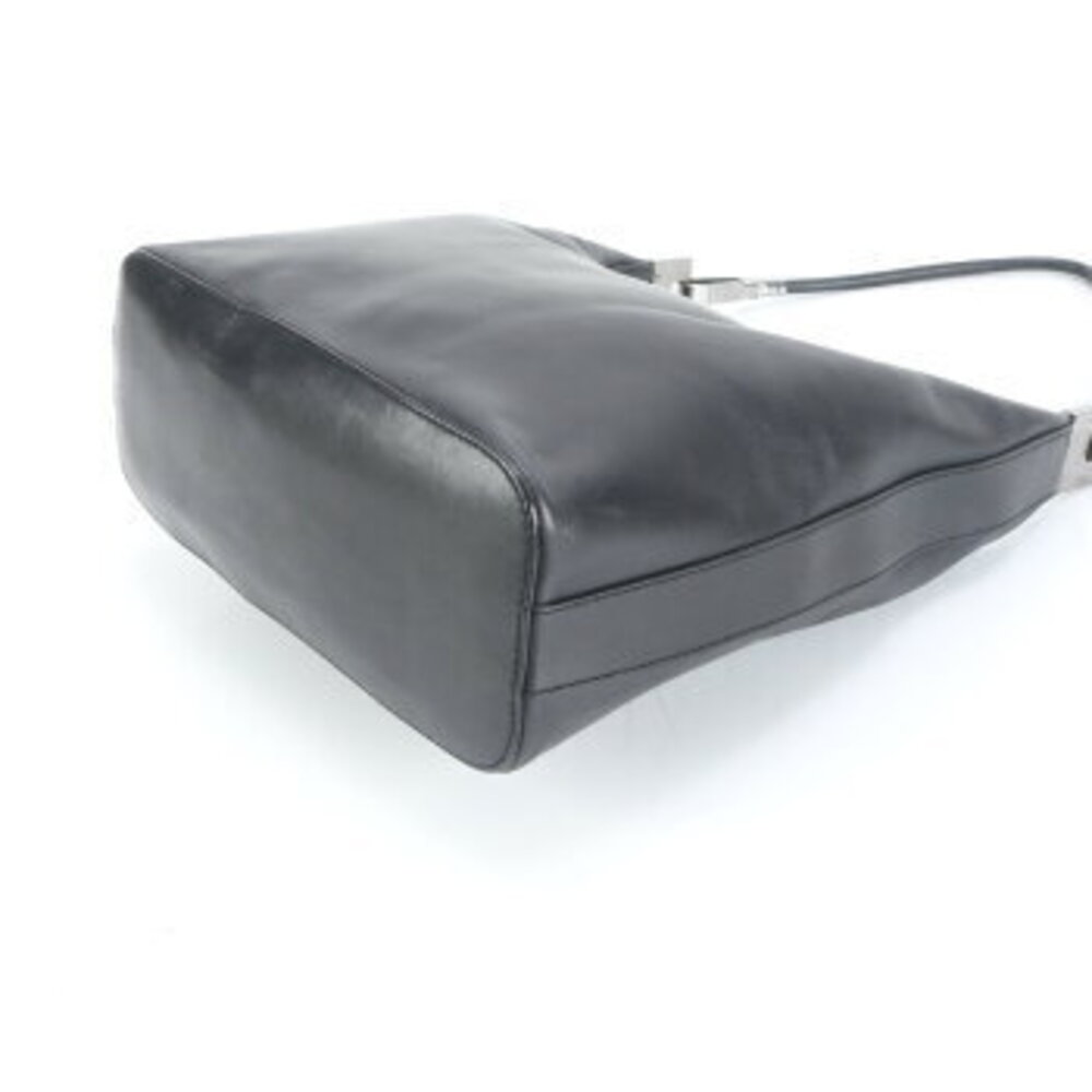 Gucci leather Shoulder Bag tote black ERE - Picture 5 of 9